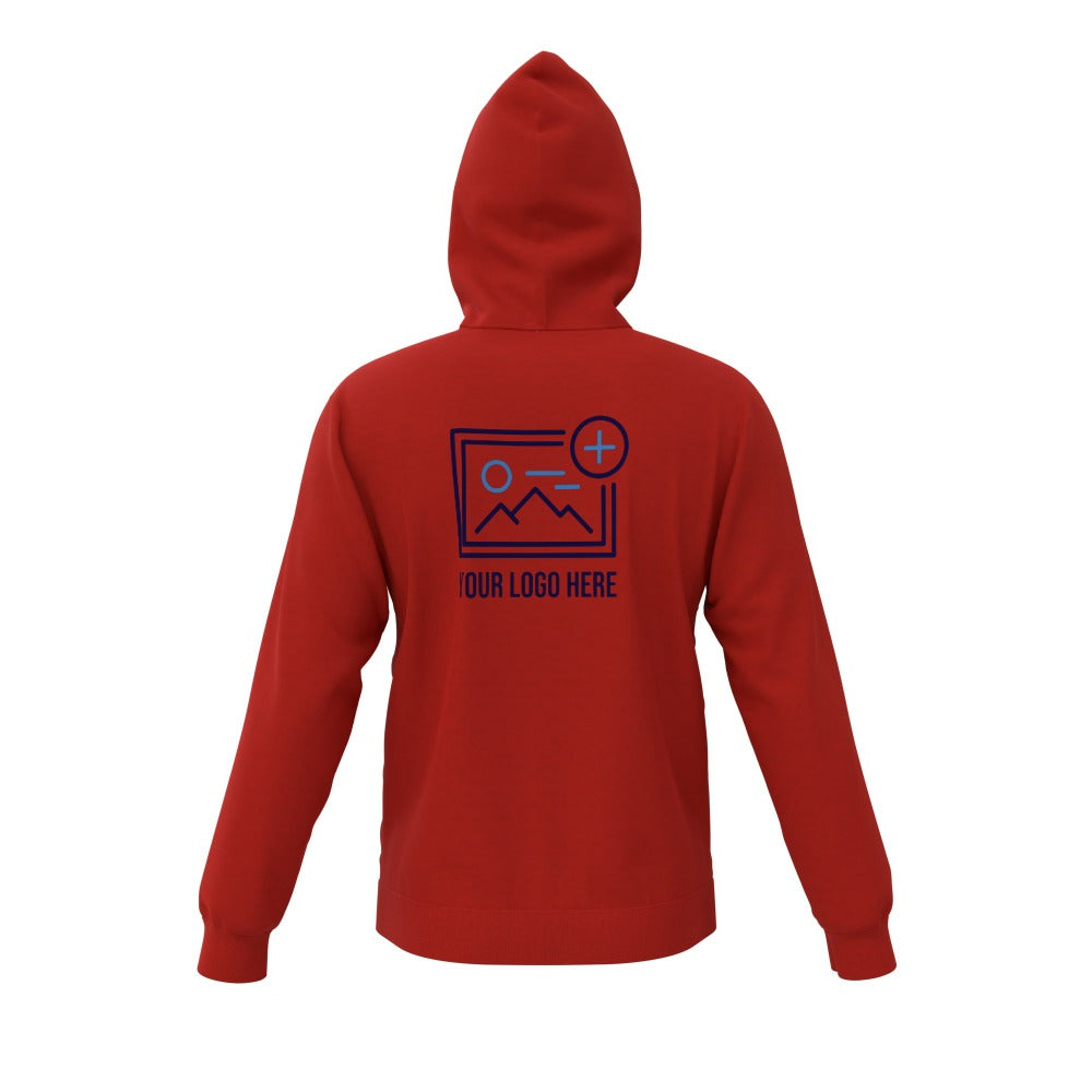 Hoodie with Logo Front and Back