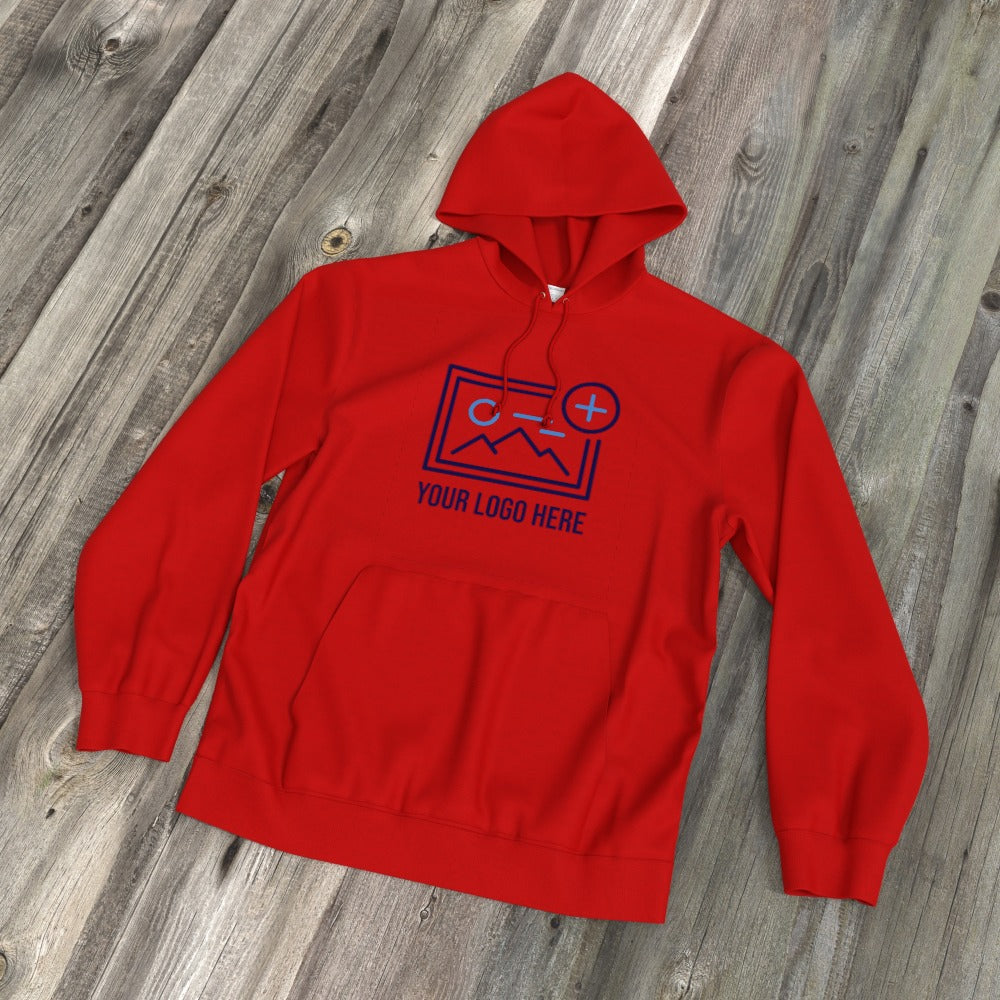Hoodie with Logo Front and Back