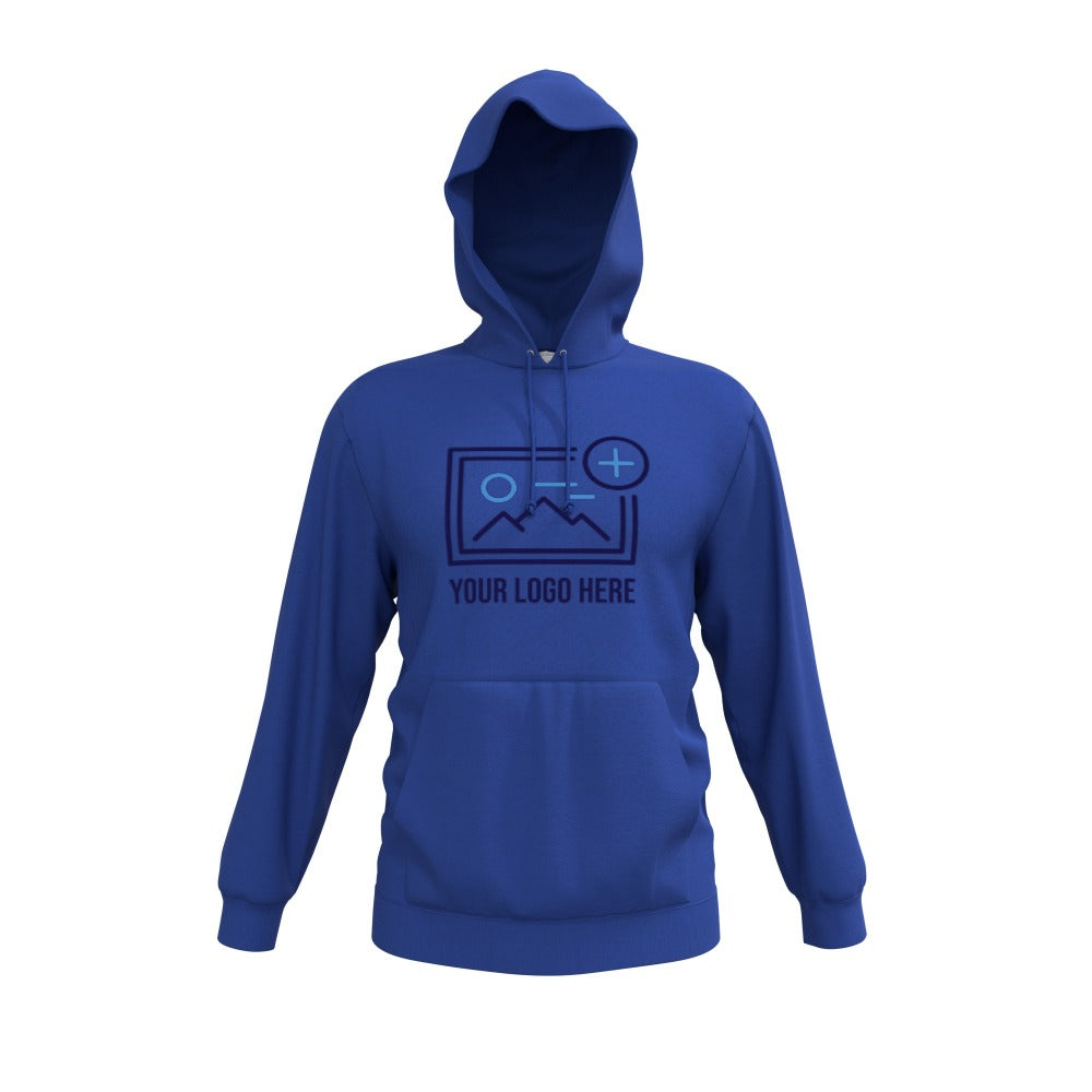 Hoodie with Logo Front and Back