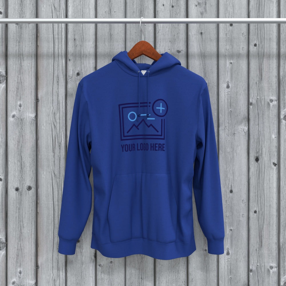 Hoodie with Logo Front and Back