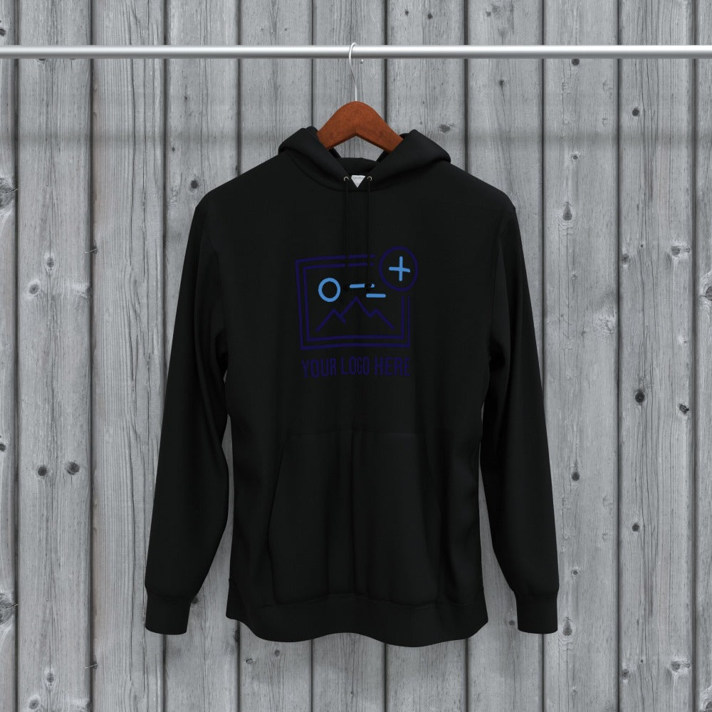 Hoodie with Logo Front and Back