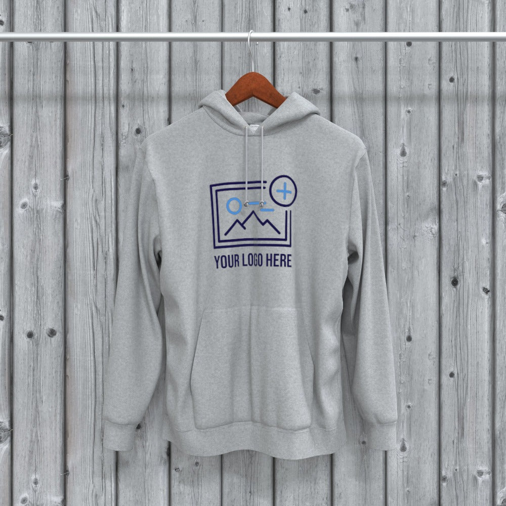 Hoodie with Logo Front and Back